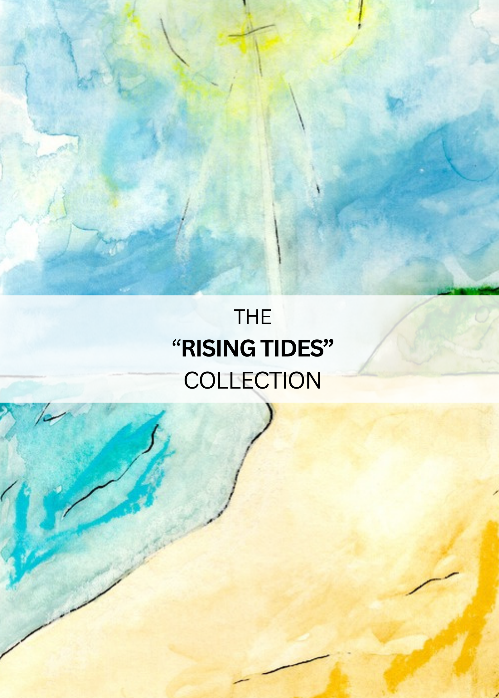 The Maybe a Little Too Close Collection cover image - watercolor sardine illustrations