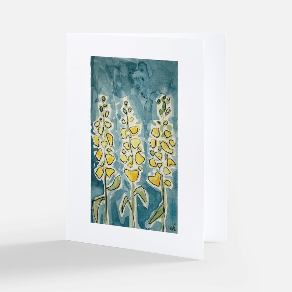 PRESALE | Snapdragon Flowers | Pack of 5 folded cards