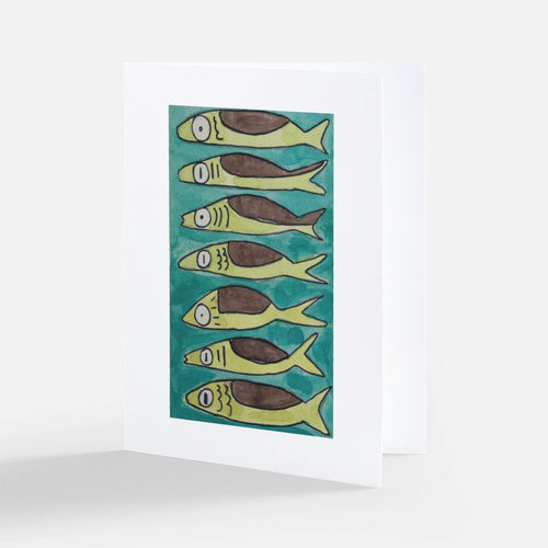 PRESALE | Sardines | Pack of 5 folded cards